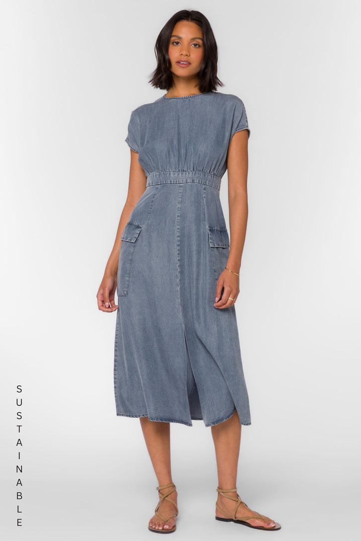Geneve Blue Dress