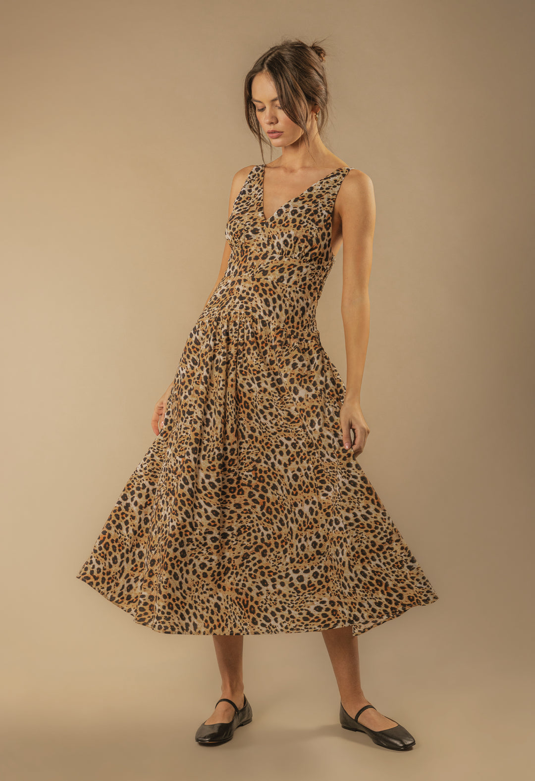 Electra Leopard Skin Dress