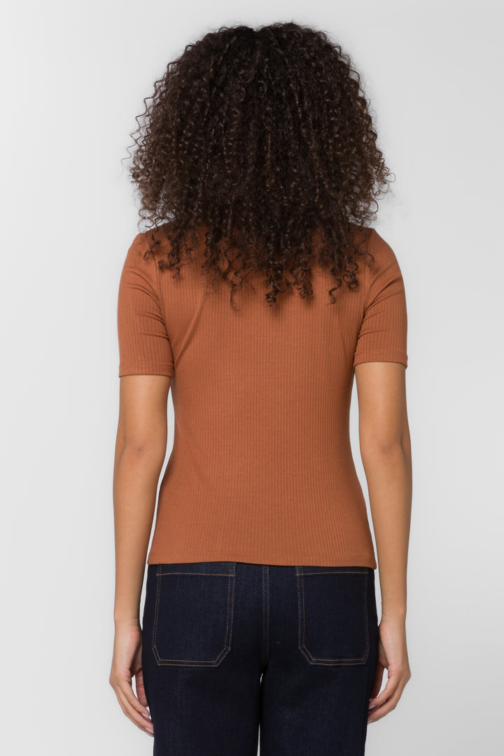 Adrianna Chocolate Tee