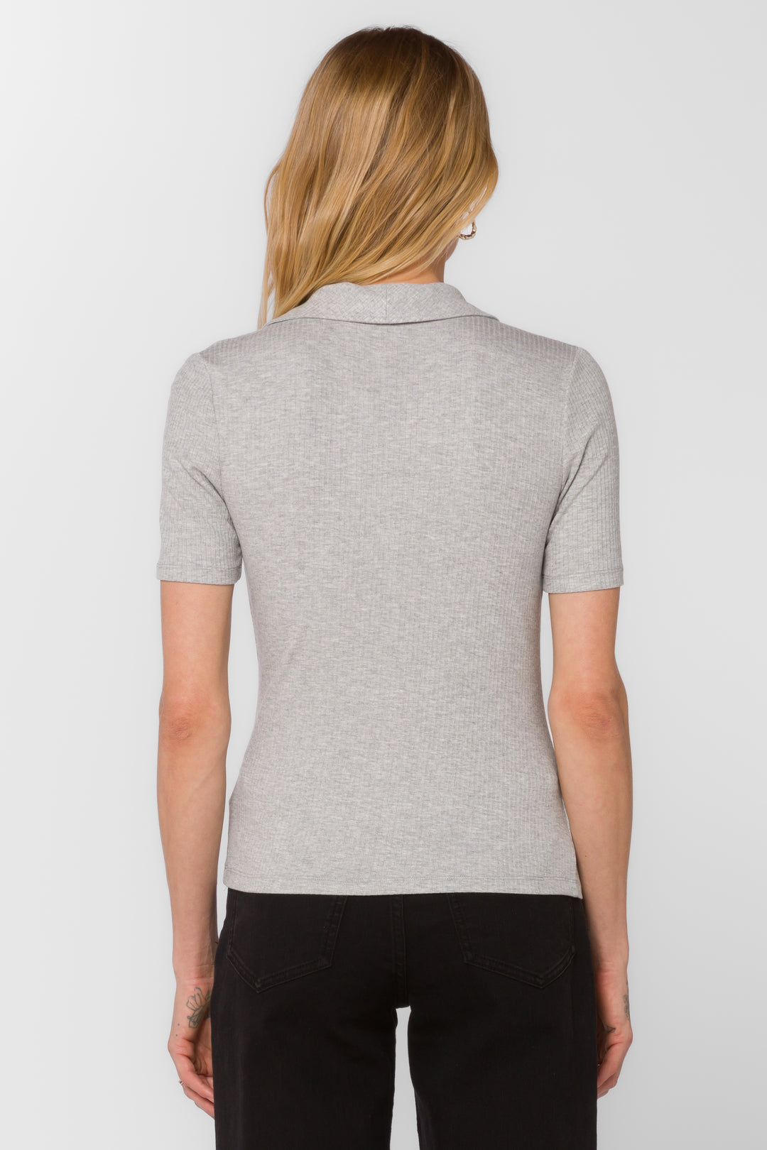 Adrianna Grey Tee