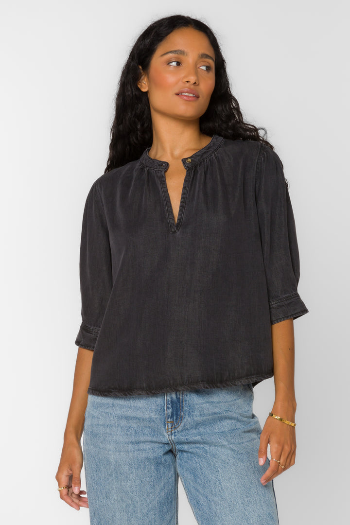 Almafi Lunar Eclipse Top - Tops - Velvet Heart Clothing