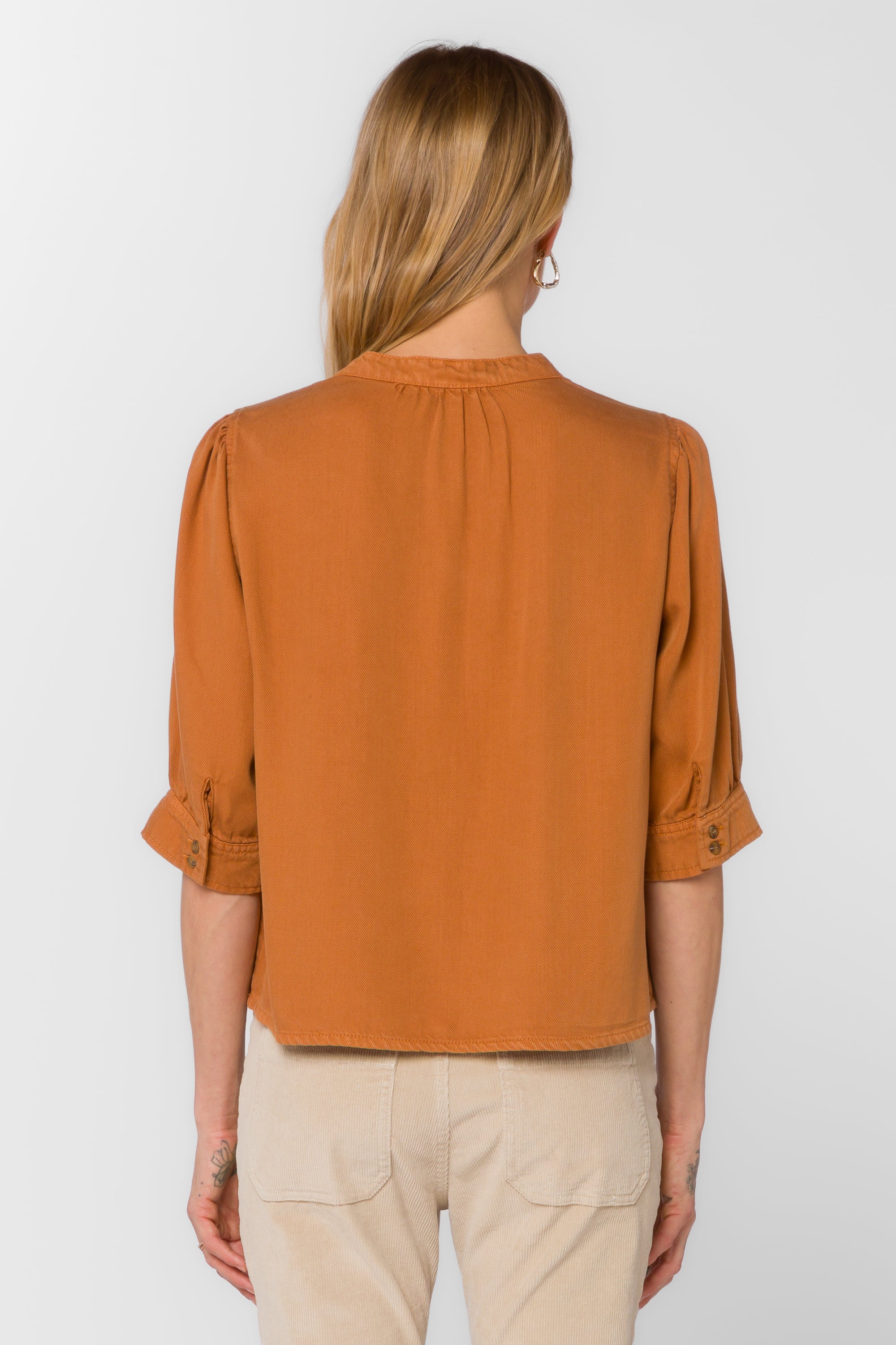 Almafi Belgian Cocoa Top - Tops - Velvet Heart Clothing