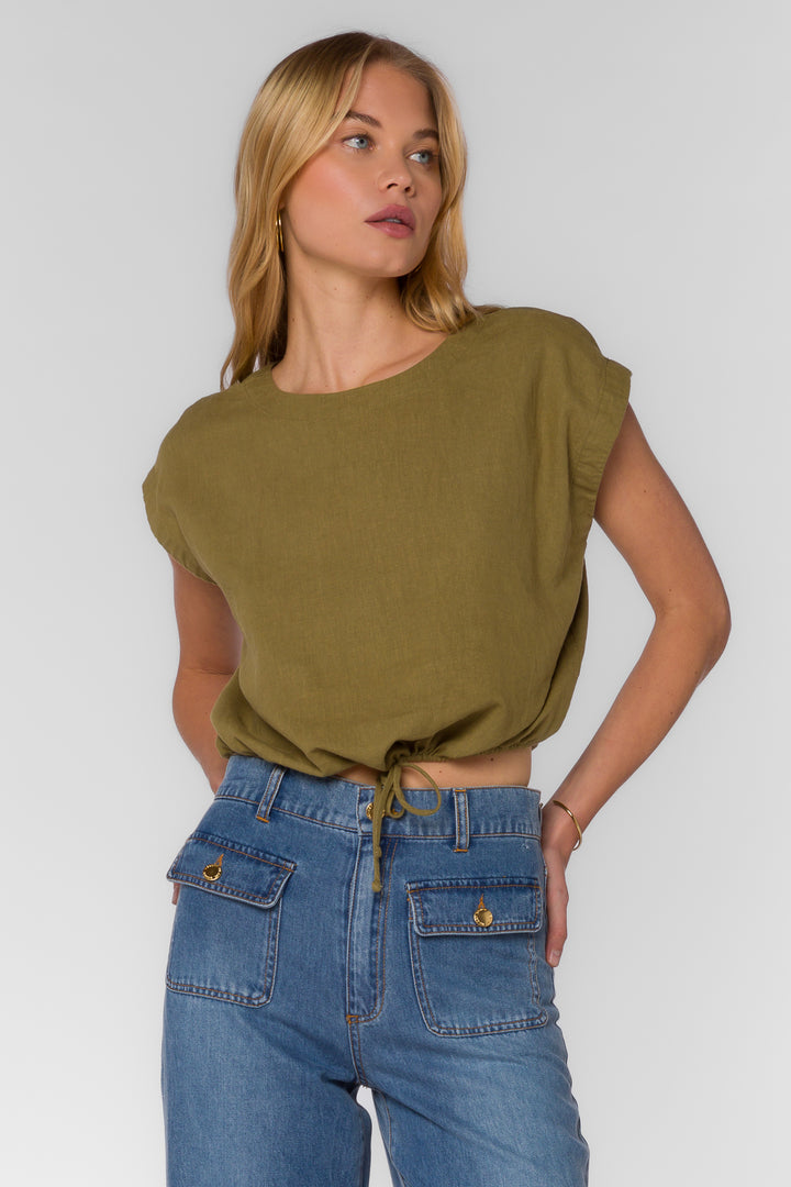 Aluna Olive Top