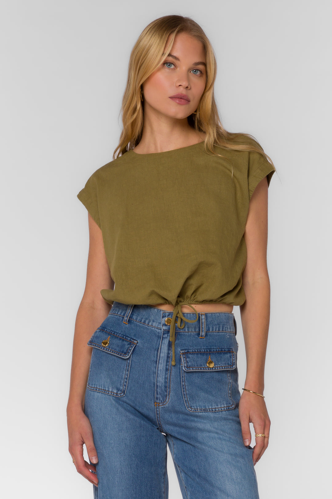 Aluna Olive Top