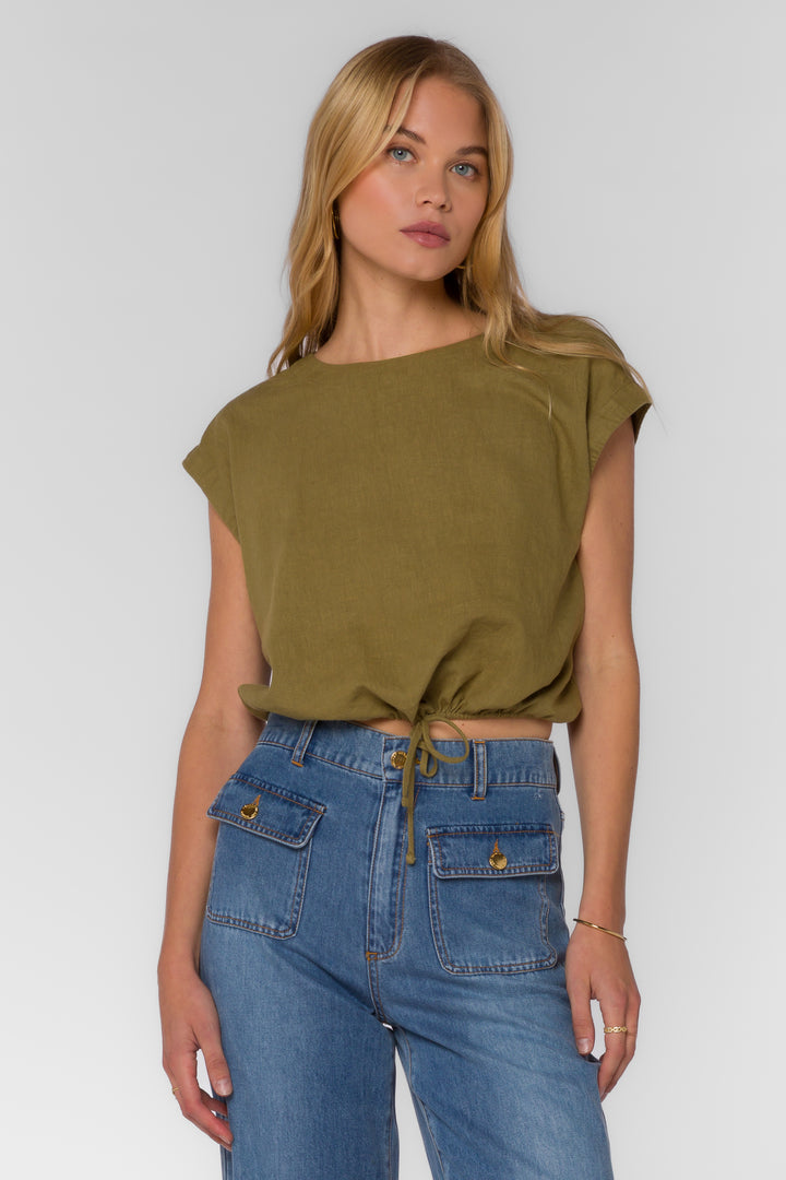 Aluna Olive Top