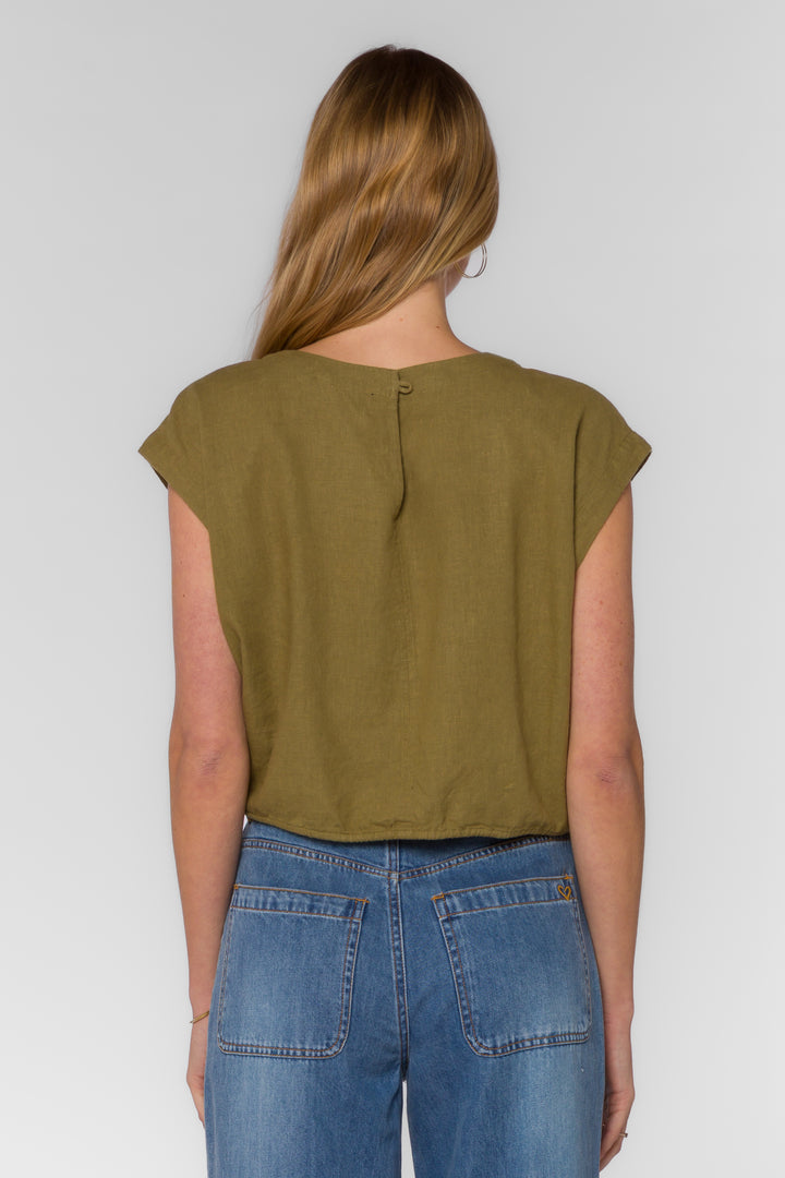 Aluna Olive Top