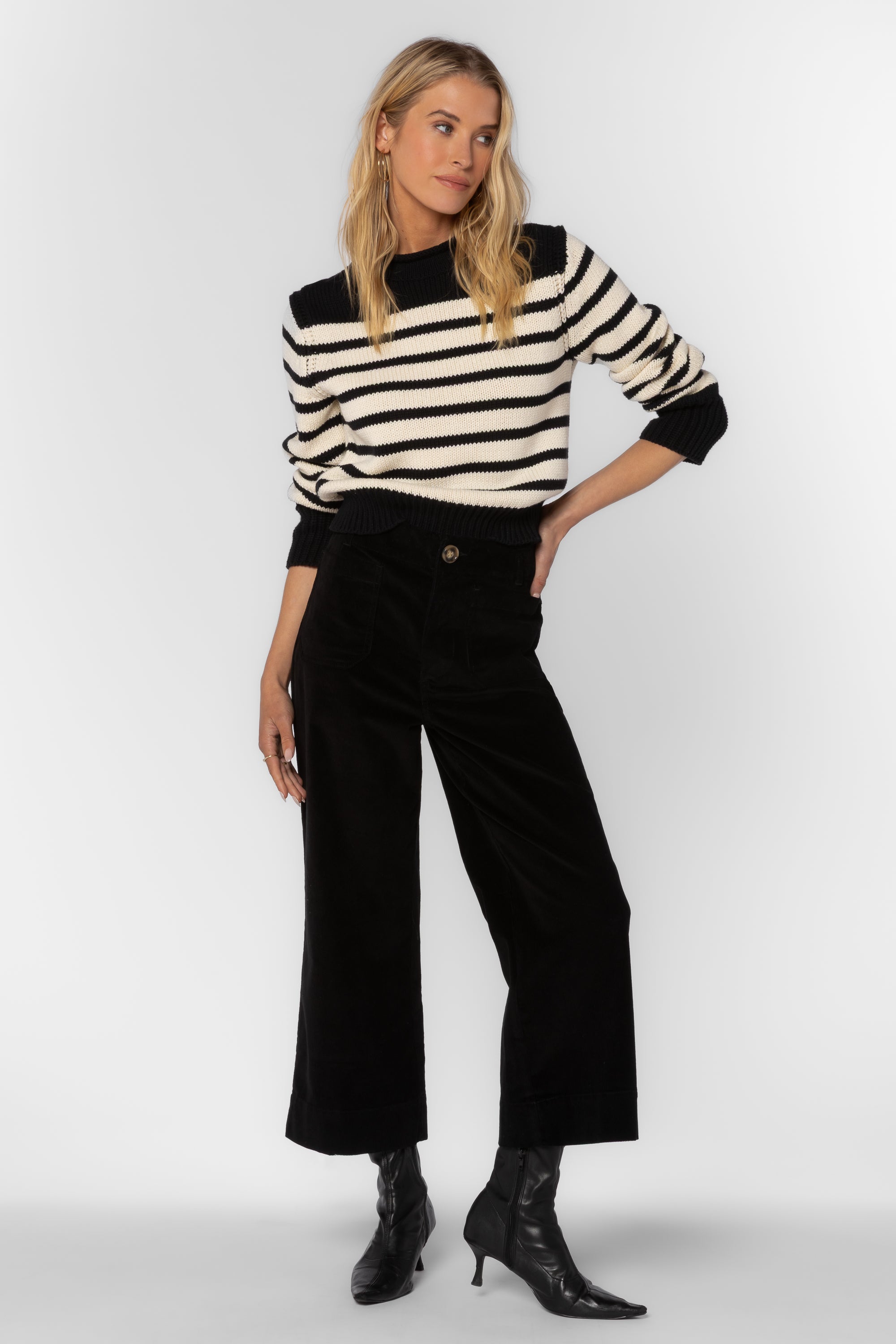 Alyx Black Corduroy Pants - Pants - Velvet Heart Clothing