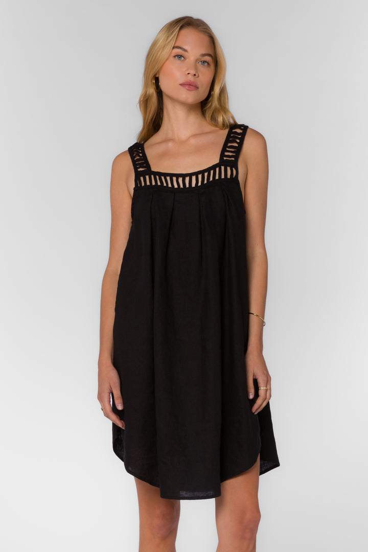 Analia Black Dress