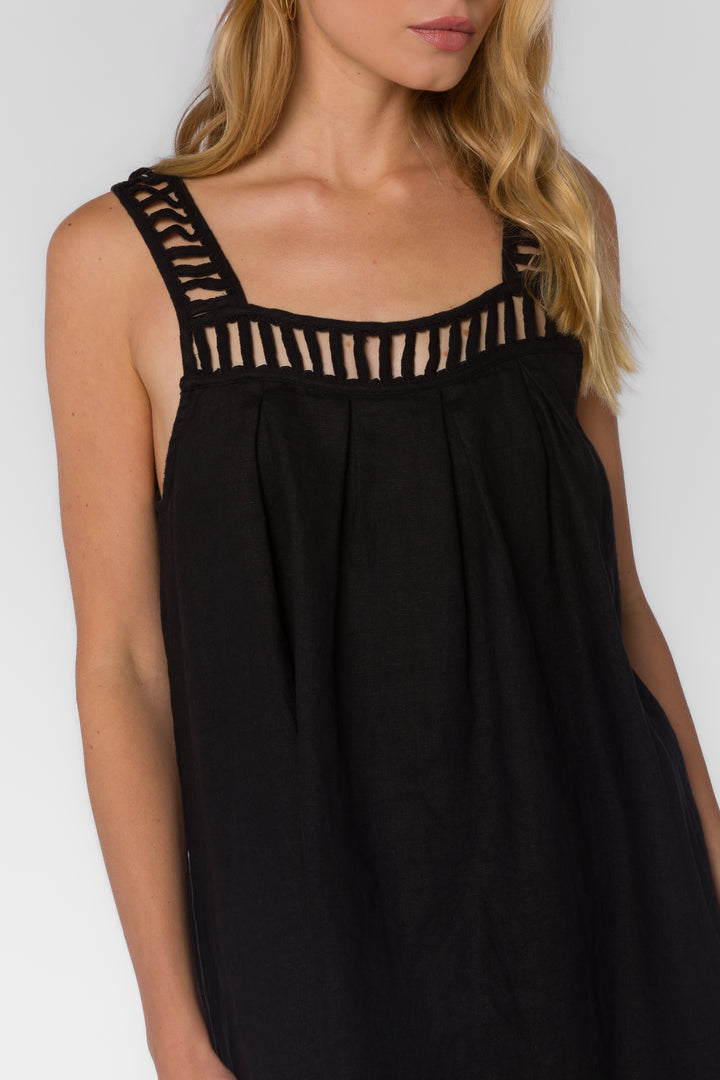 Analia Black Dress