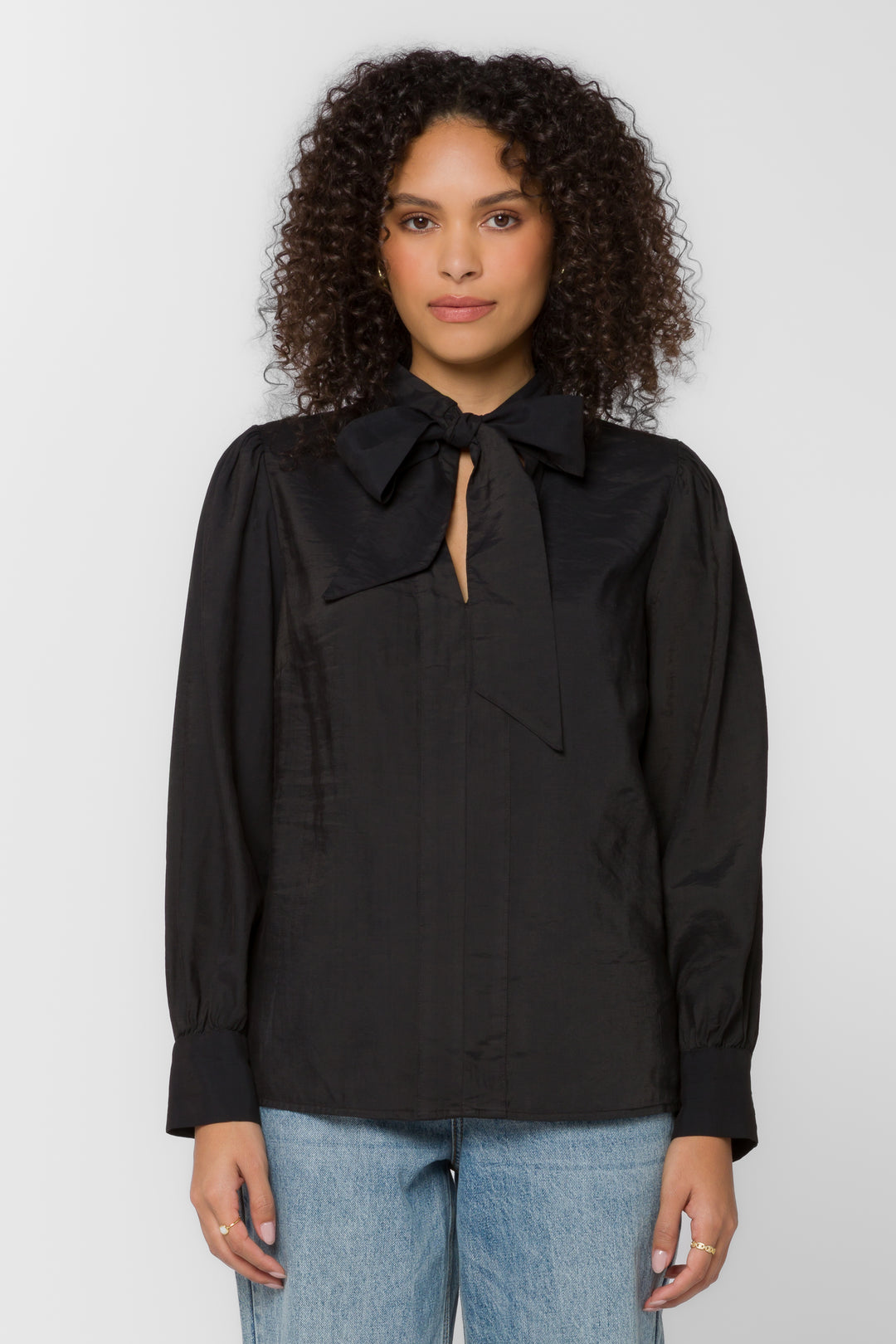 Anastasia Black Blouse