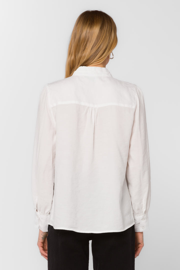 Anastasia Optic White Blouse