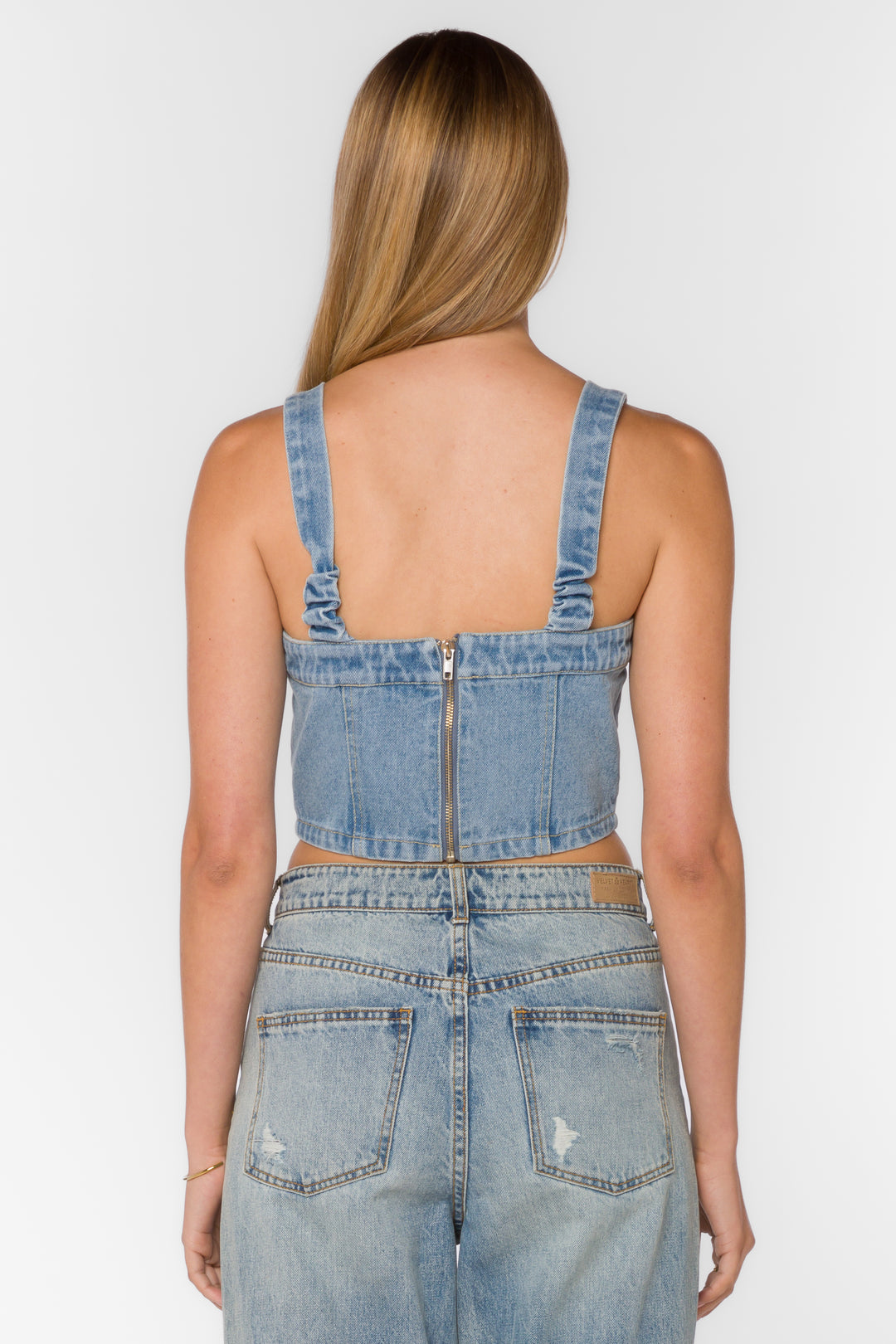 Aries Uptown Blue Top - Tops - Velvet Heart Clothing