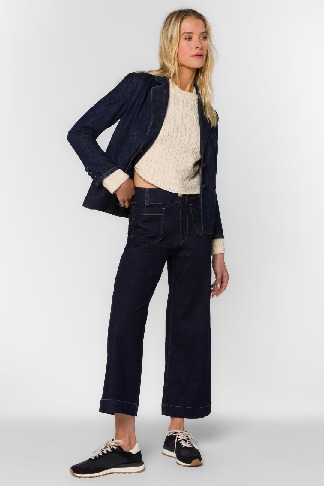 Aristide Raw Blue Blazer