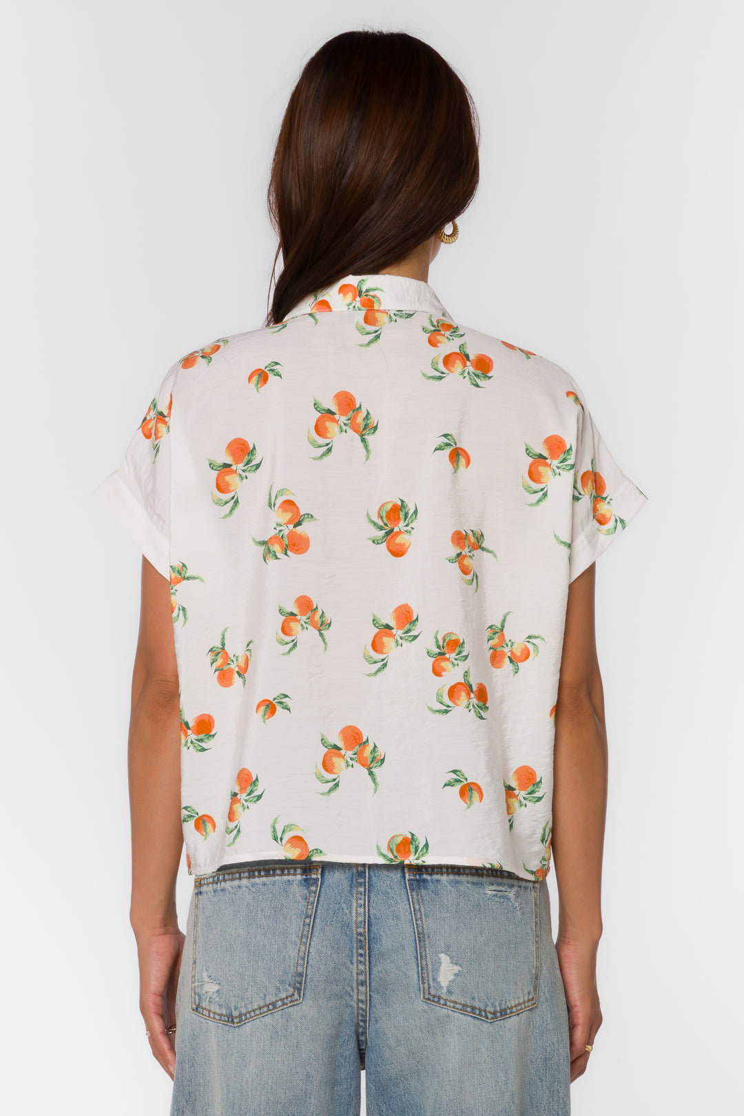 Bane Peach Fields Shirt - Tops - Velvet Heart Clothing