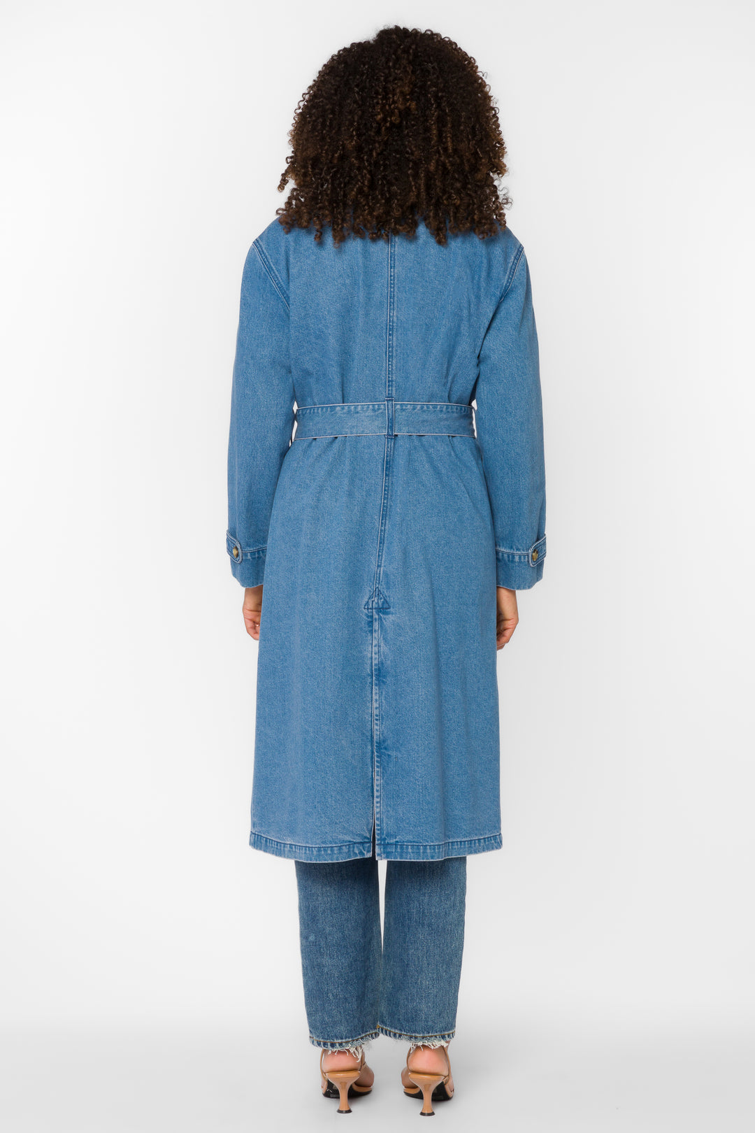 Banks Sienna Blue Trench Coat