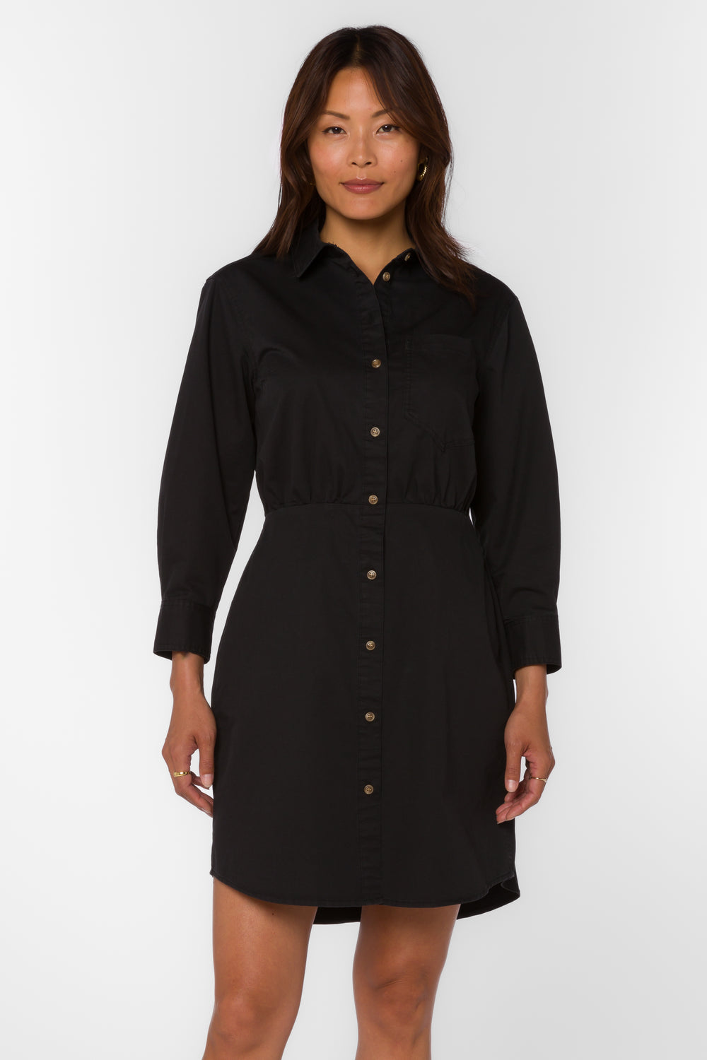 Barnett Black Dress - Dresses - Velvet Heart Clothing