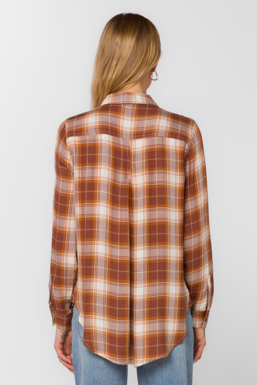 Bennett Ground Cloves Plaid Shirt