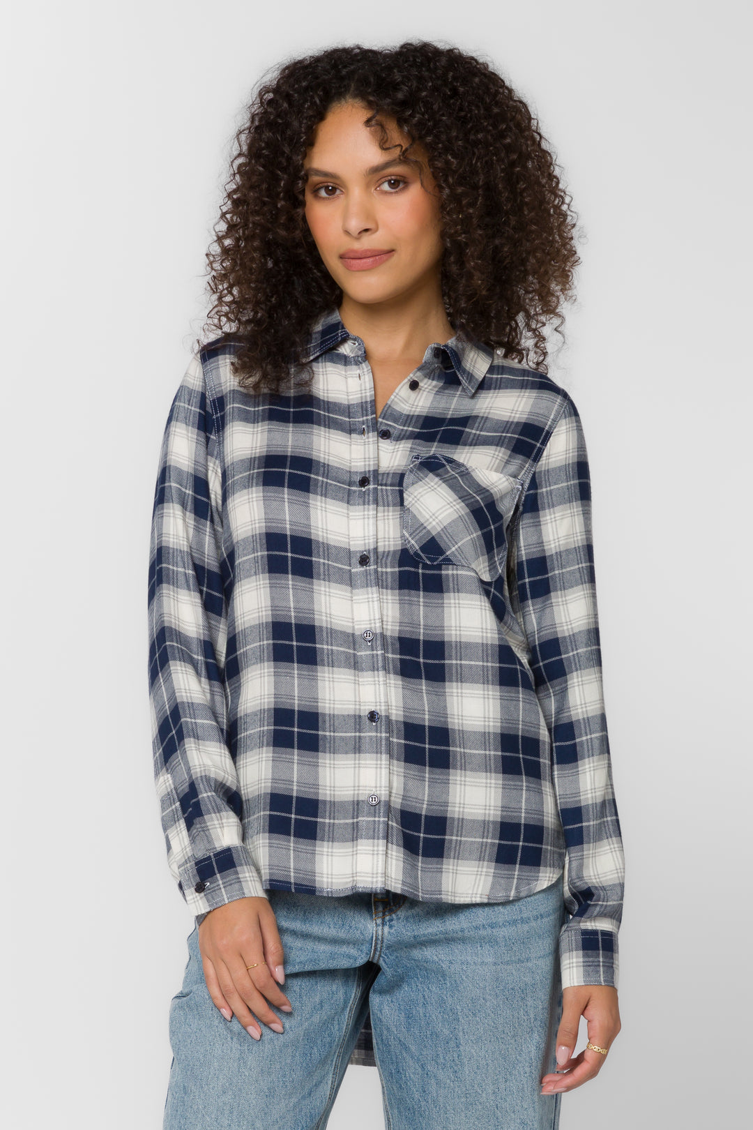 Bennett Blue Plaid Shirt