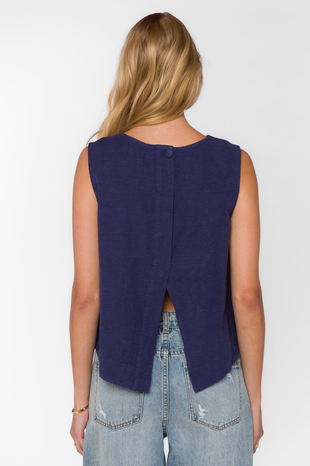 Bora Blue Tank - Tops - Velvet Heart Clothing