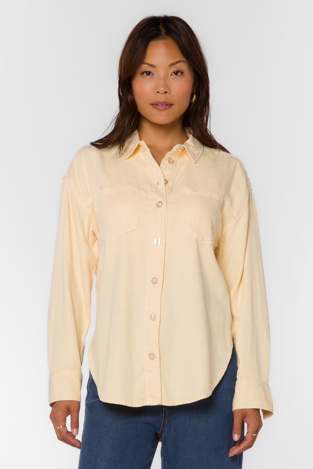 Braxton Chamomile Shirt - Tops - Velvet Heart Clothing
