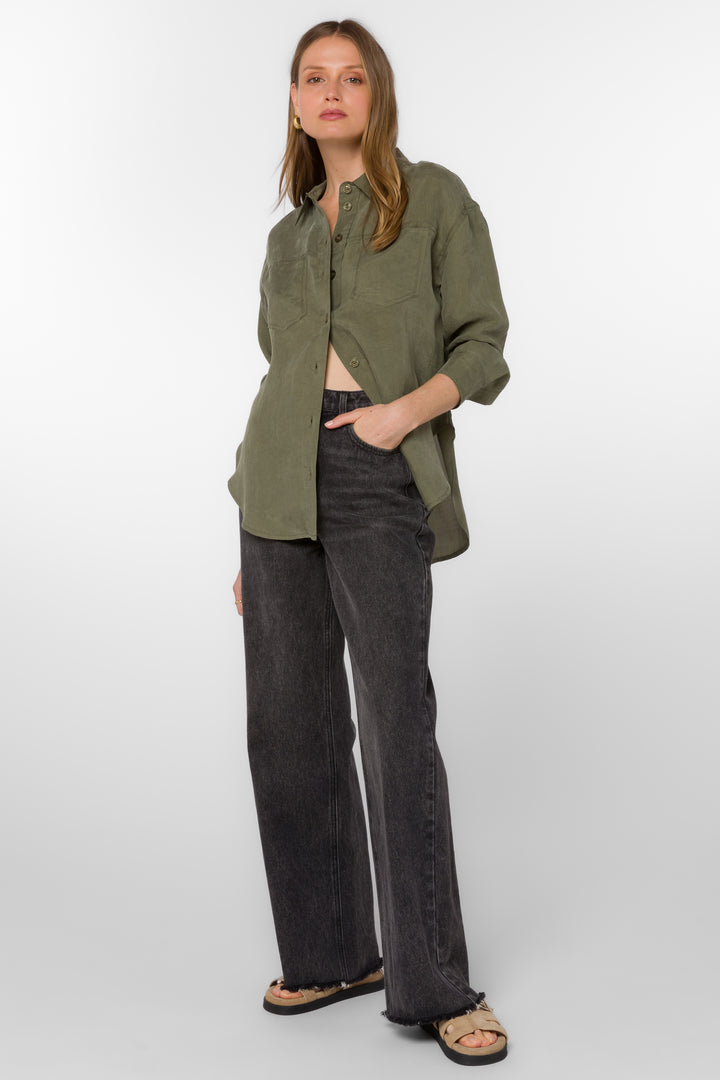 Braxton Olive Shirt - Tops - Velvet Heart Clothing