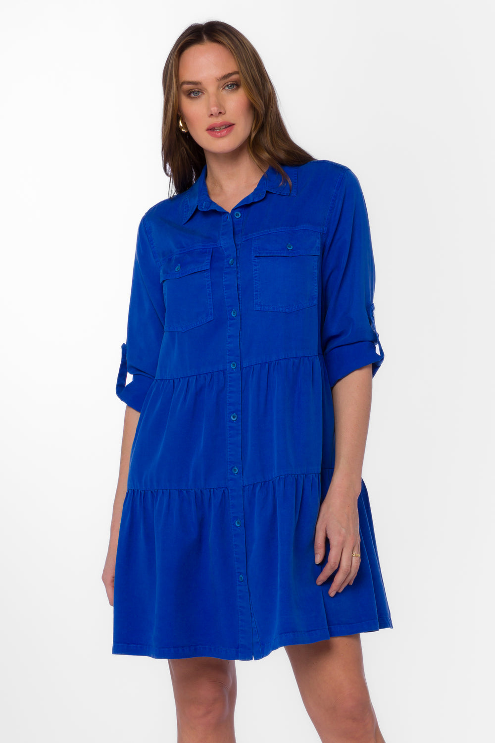 Bree Marine Blue Dress - Dresses - Velvet Heart Clothing
