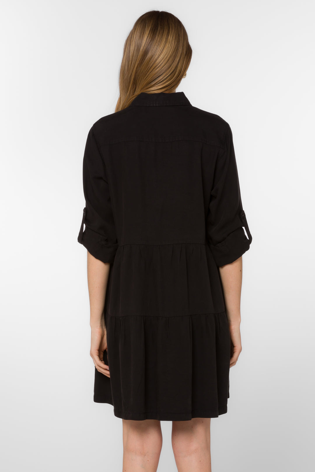 Bree Black Tencel™ Dress - Dresses - Velvet Heart Clothing