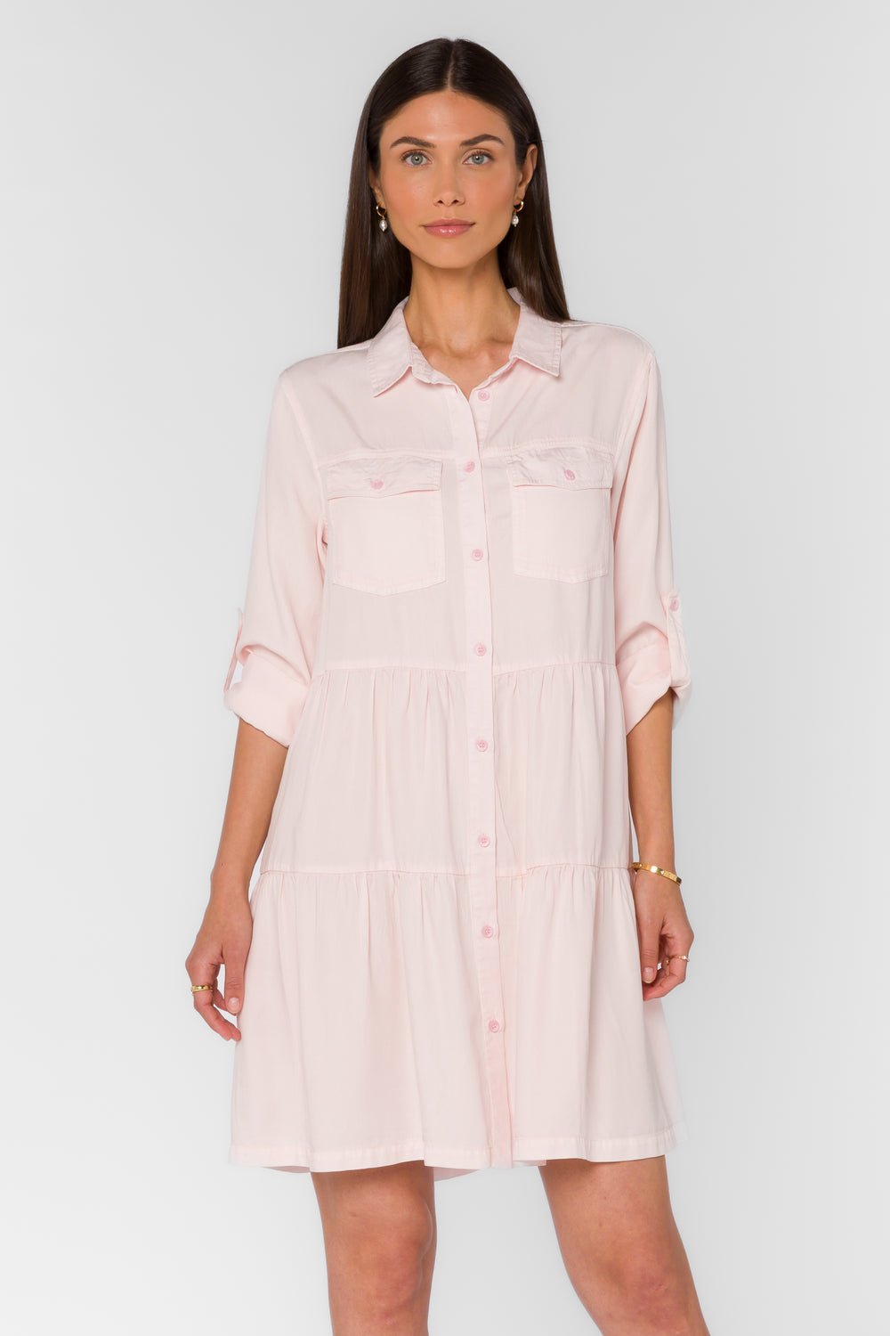 Bree Pink Mist Dress - Dresses - Velvet Heart Clothing