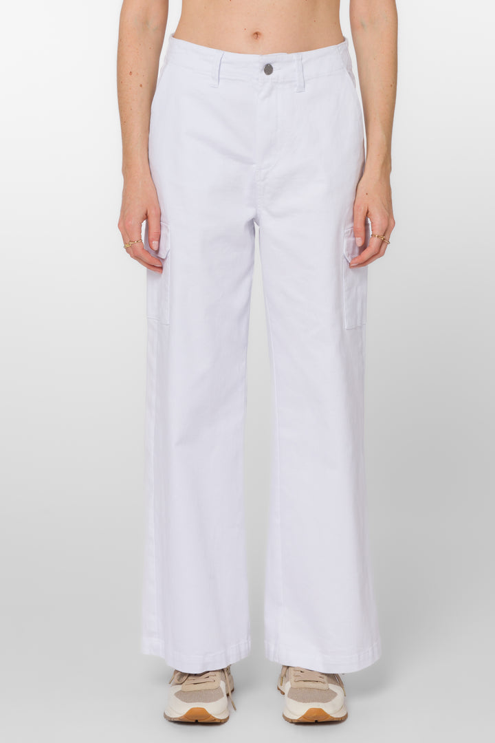 Bret Optic White Pants - Pants - Velvet Heart Clothing