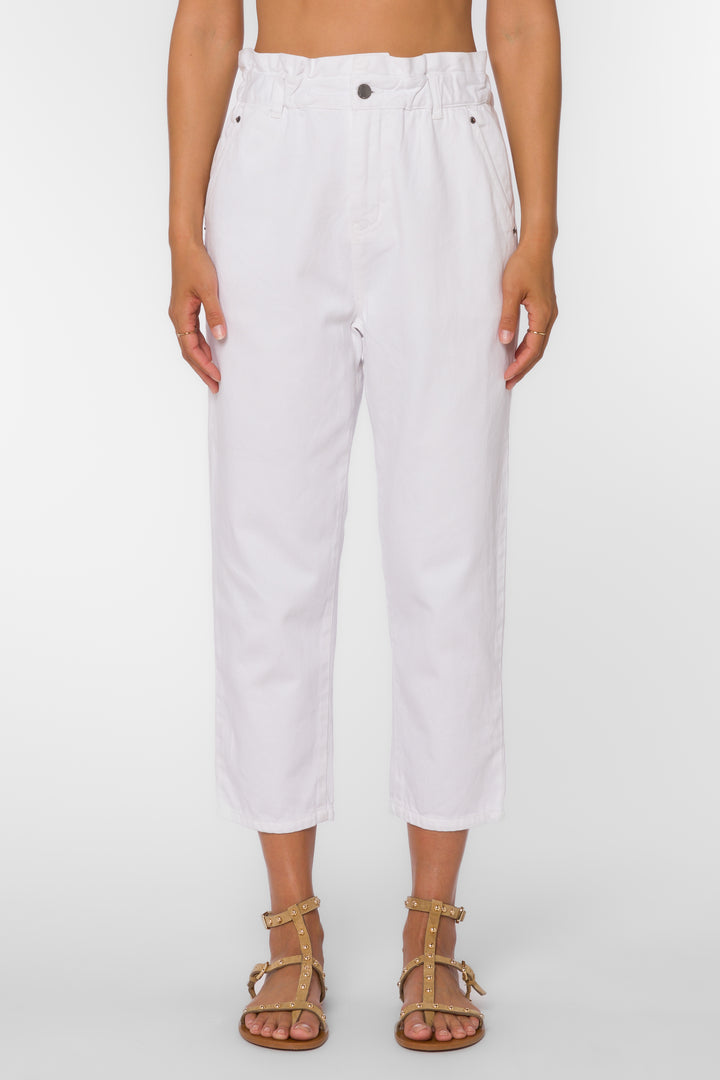 Bryson White Jeans - Bottoms - Velvet Heart Clothing