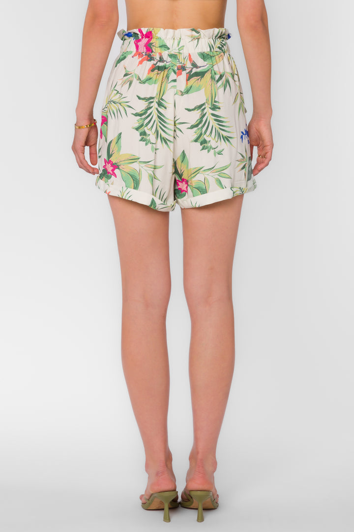 Caprice Tropic Jungle Shorts - Shorts - Velvet Heart Clothing