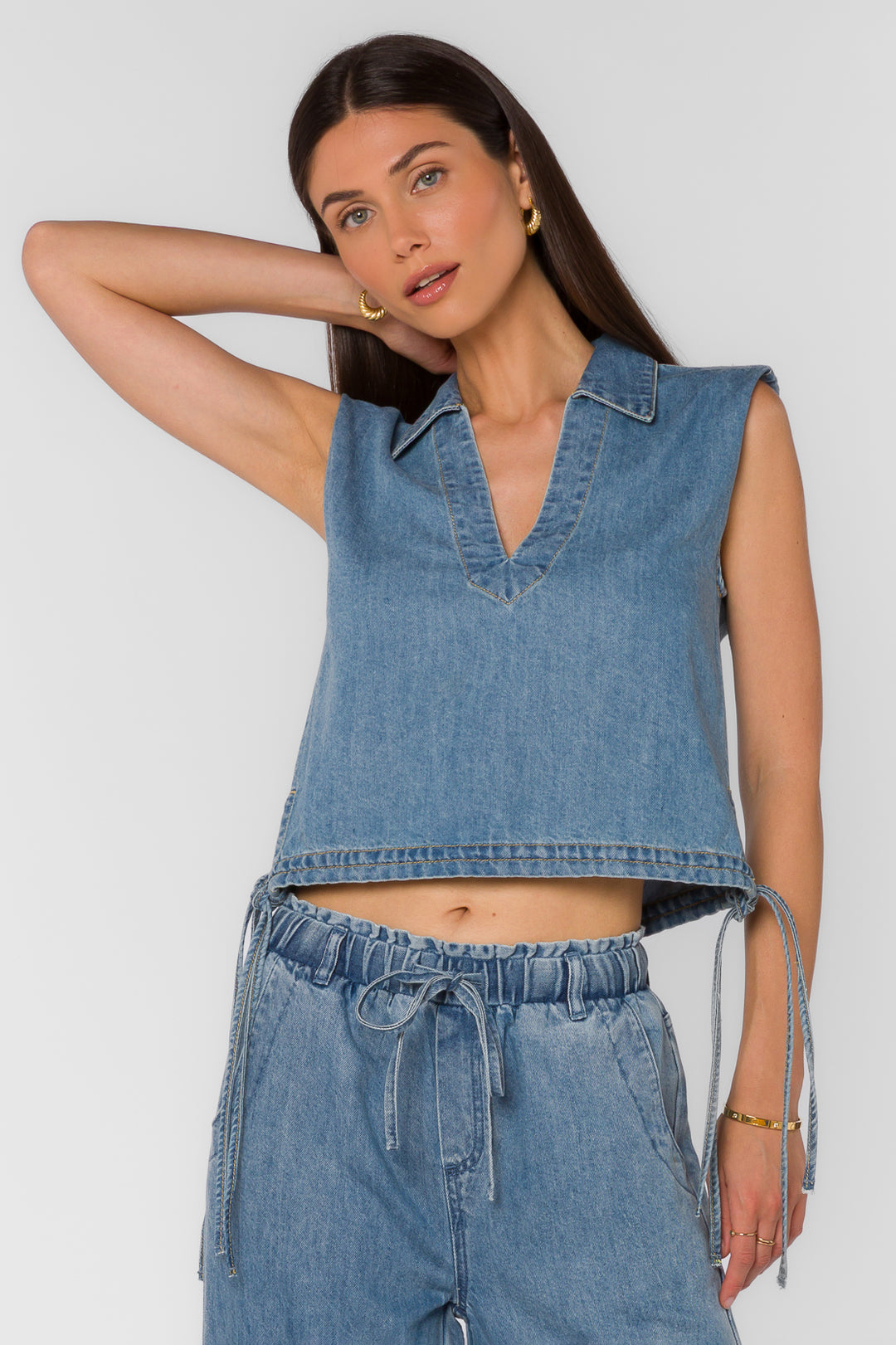 Capricorn Vintage Havana Top - Tops - Velvet Heart Clothing