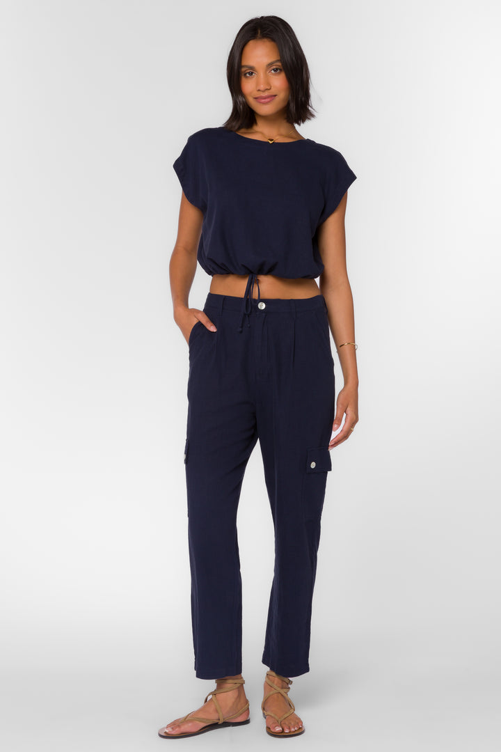 Celia Navy Pants