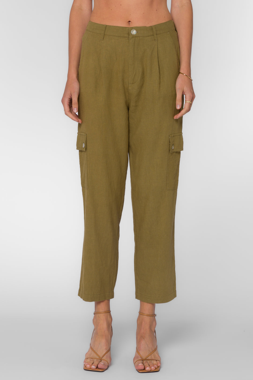 Celia Olive Pants
