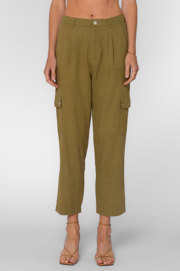 Celia Olive Pants
