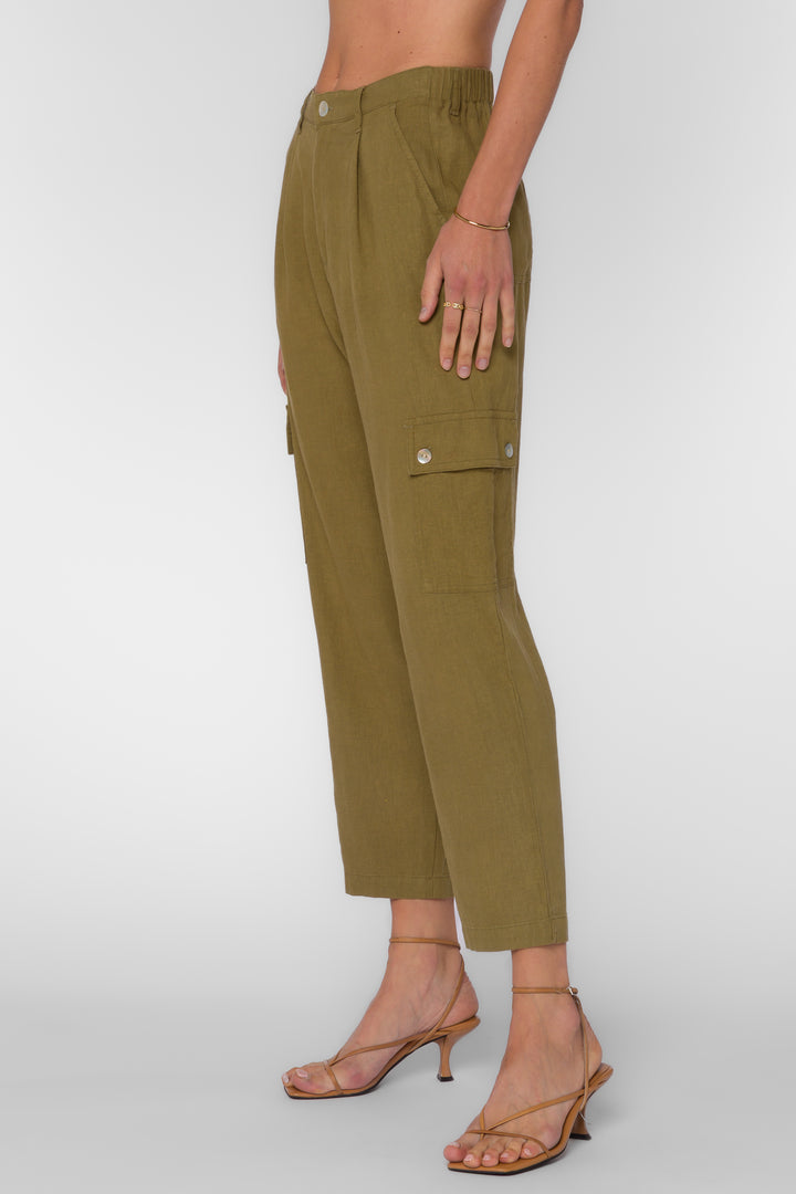 Celia Olive Pants