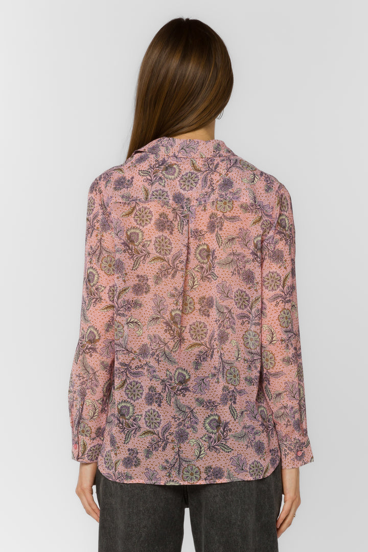 Chanelle Kawaii Bloom Blouse - Tops - Velvet Heart Clothing
