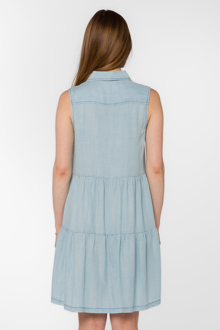 Collette Blue Sunkiss Dress - Dresses - Velvet Heart Clothing