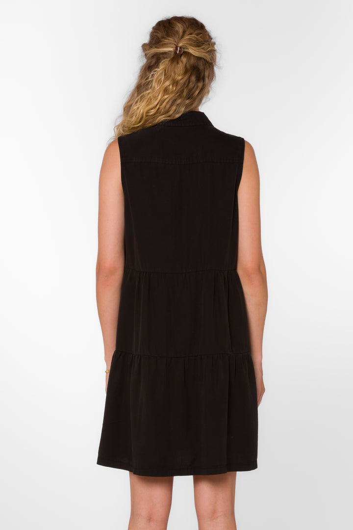 Collette Black Dress - Dresses - Velvet Heart Clothing