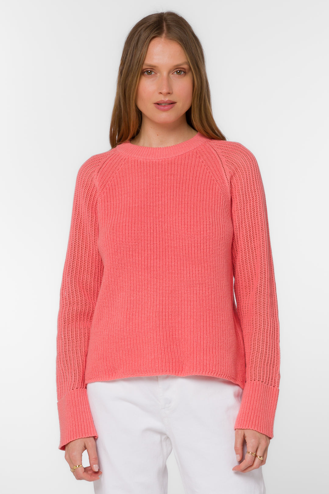 Craig Coral Sweater - Sweaters - Velvet Heart Clothing