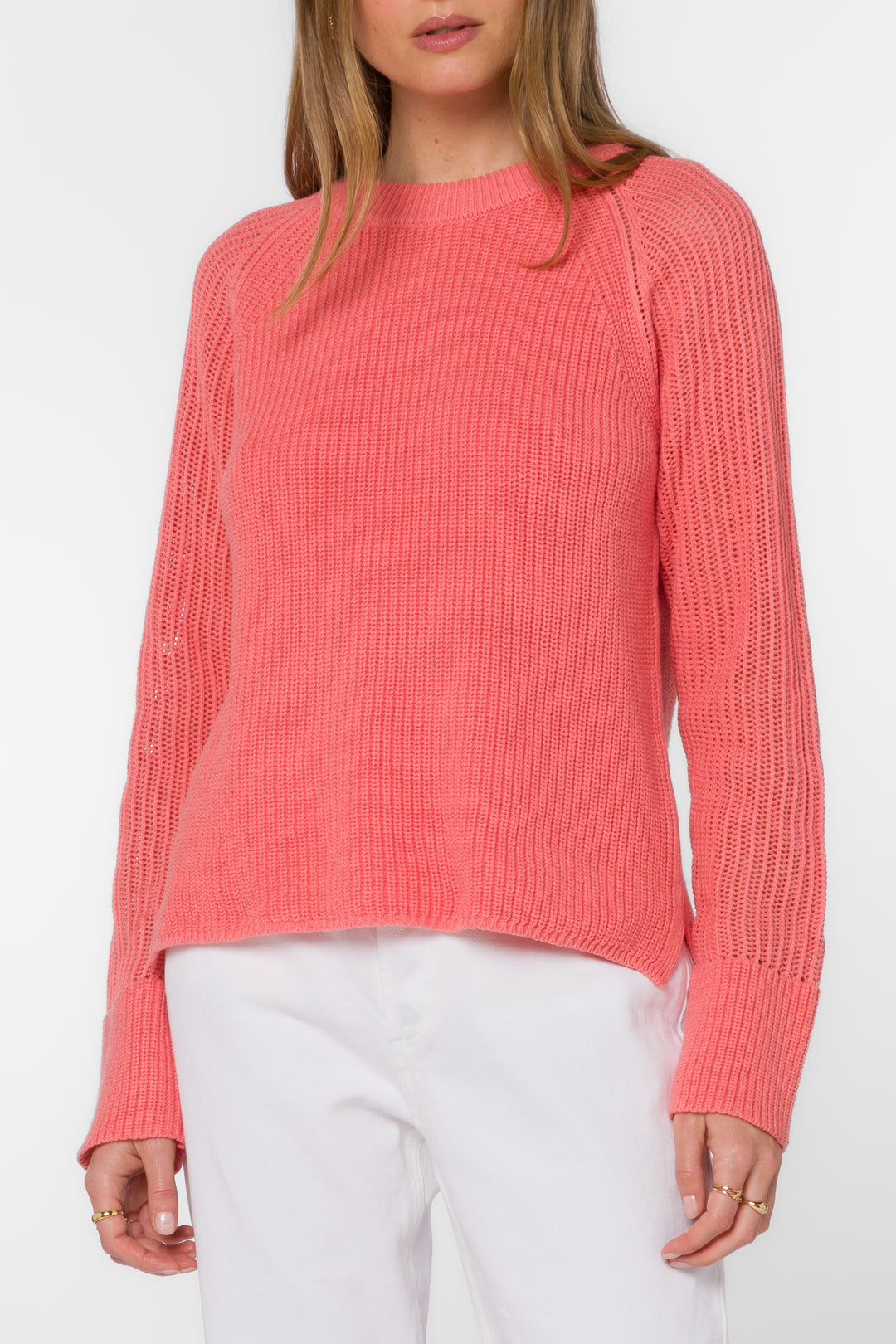 Craig Coral Sweater - Sweaters - Velvet Heart Clothing