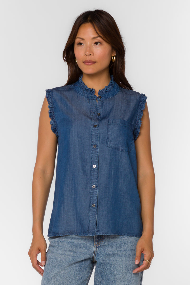 Dana Calva Shirt - Tops - Velvet Heart Clothing