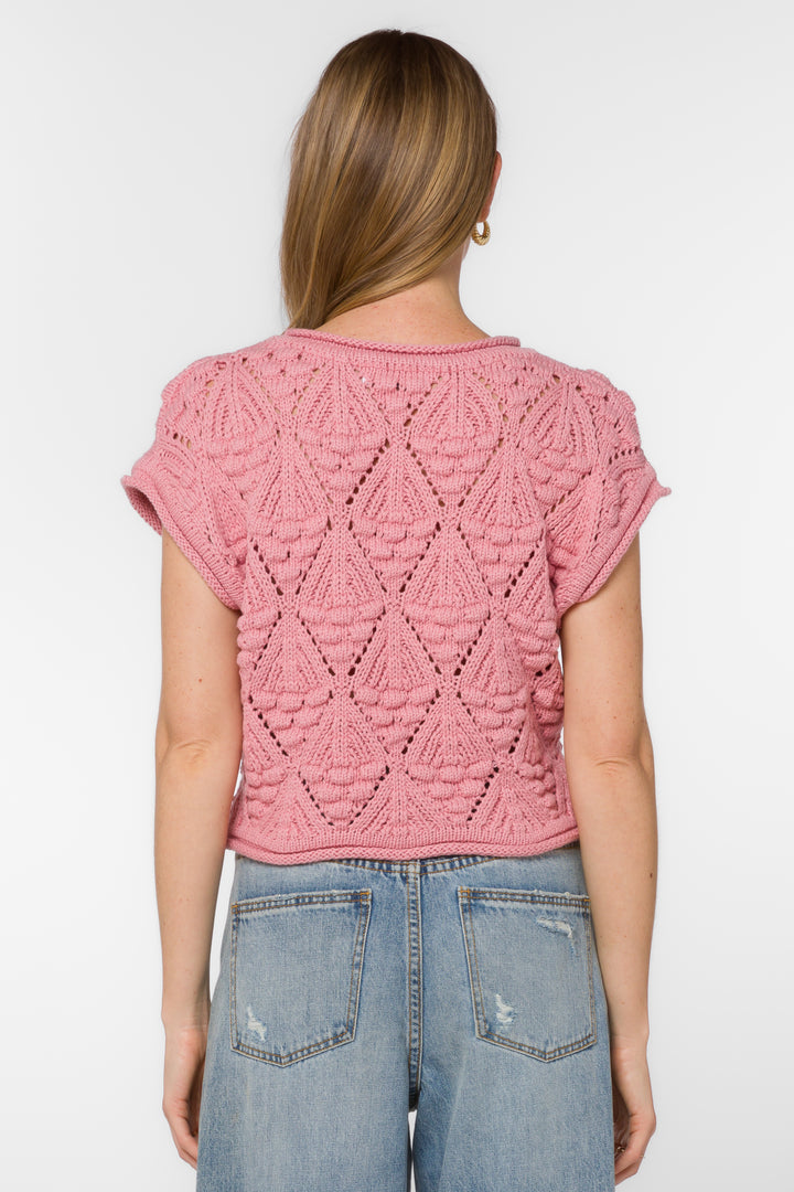Darlita Cherry Blossom Sweater - Tops - Velvet Heart Clothing