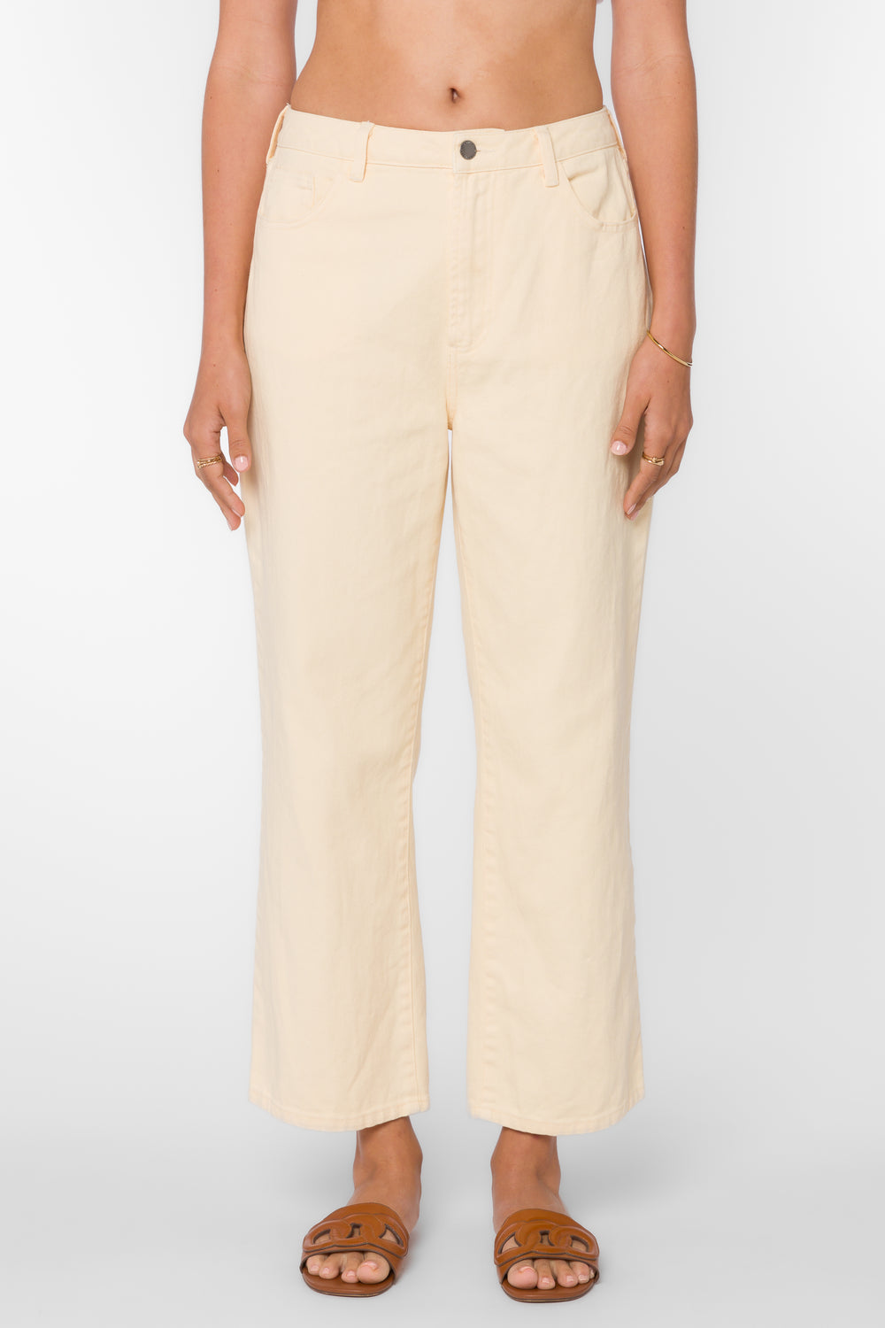 Dawson Chamomile Jeans - Bottoms - Velvet Heart Clothing