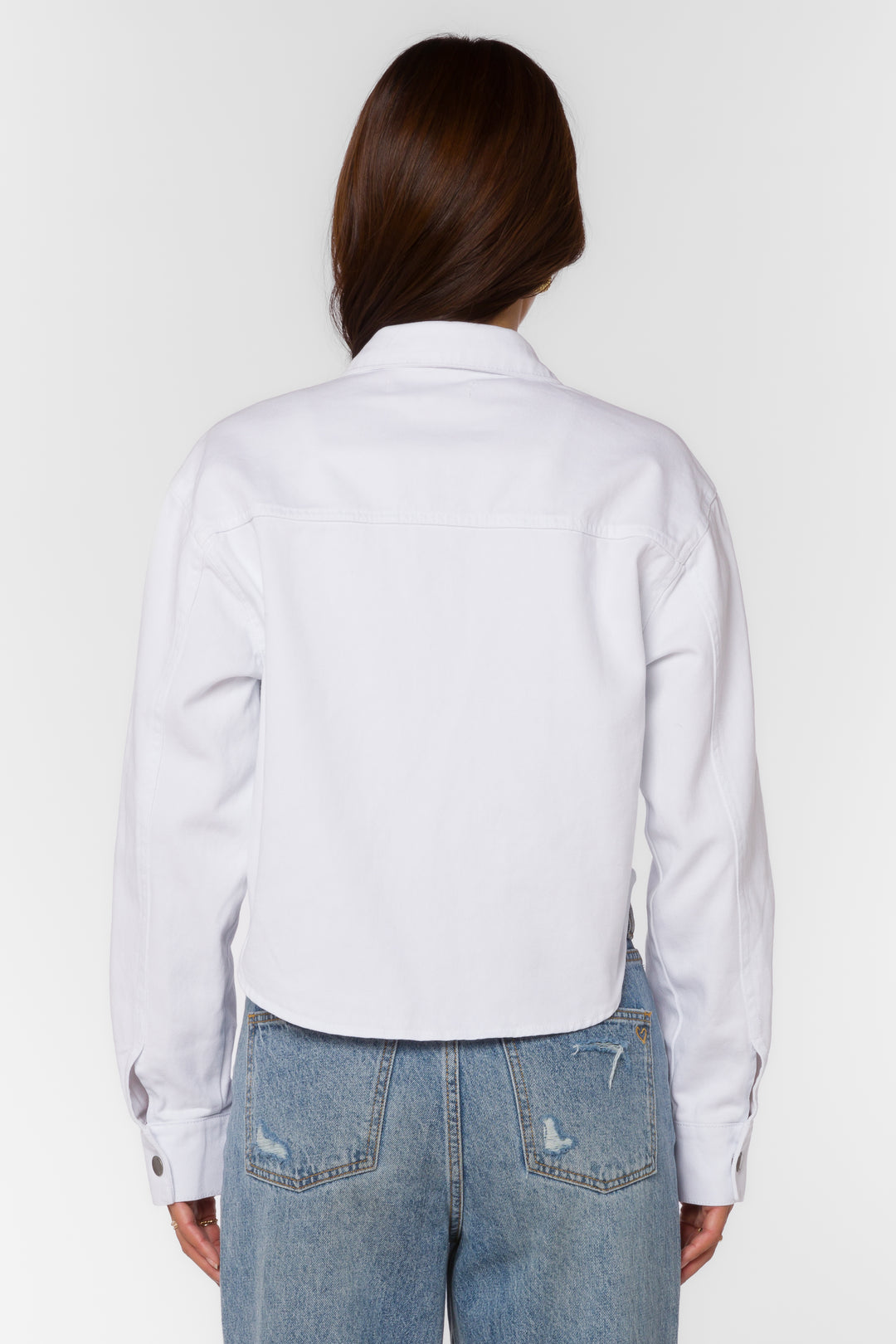 Dayle White Shacket - Jackets & Outerwear - Velvet Heart Clothing