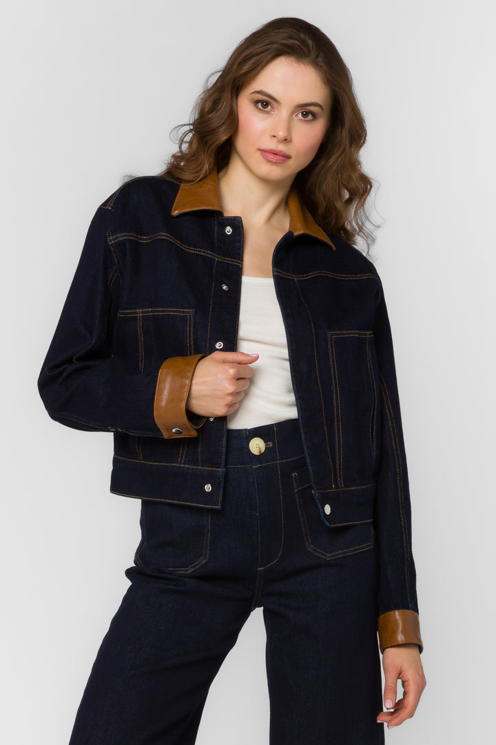 Delphia Indigo Jacket