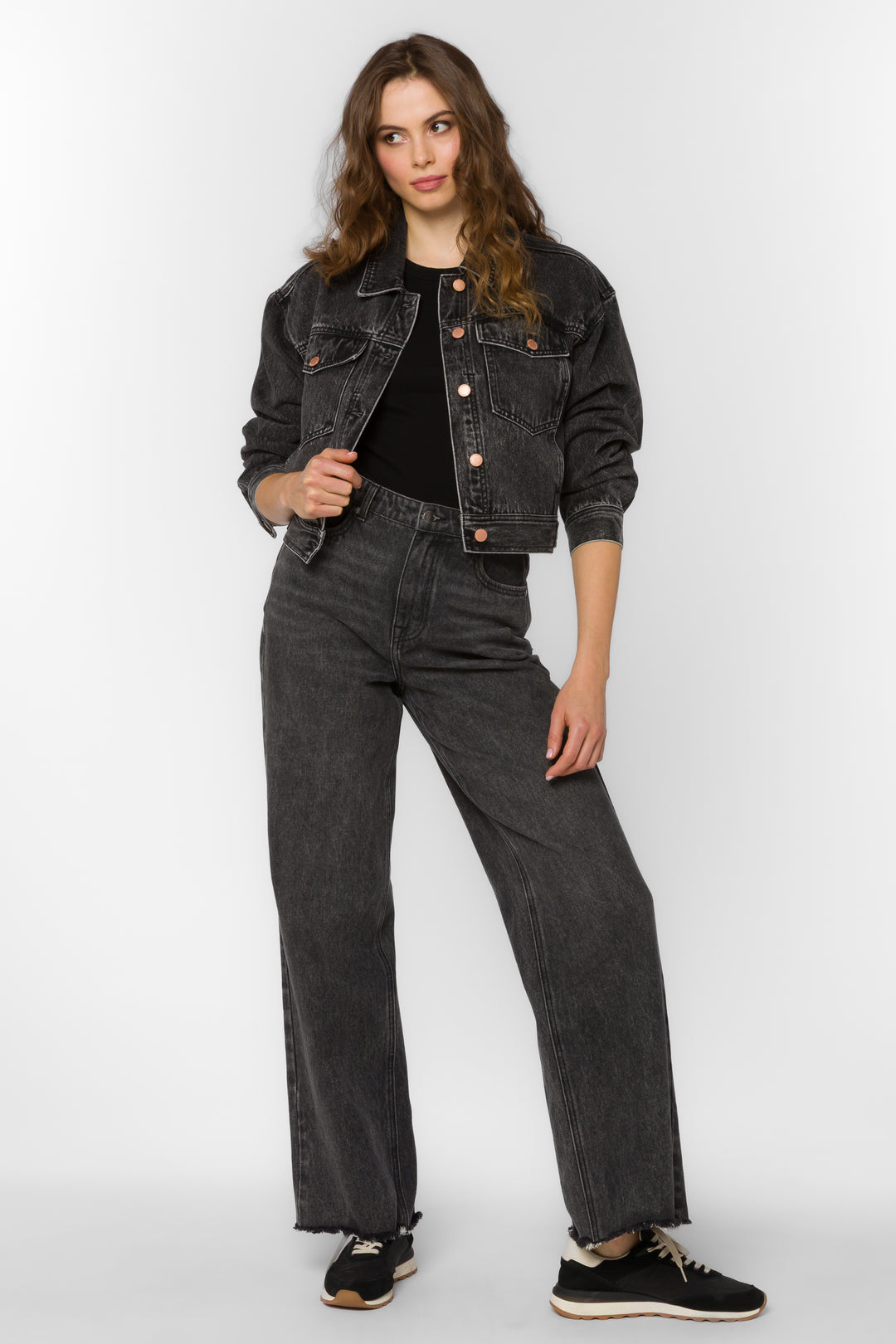 Dion Faded Black Jacket