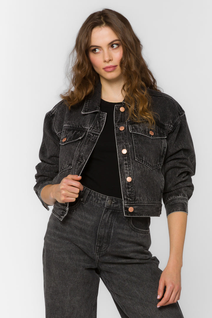 Dion Faded Black Jacket