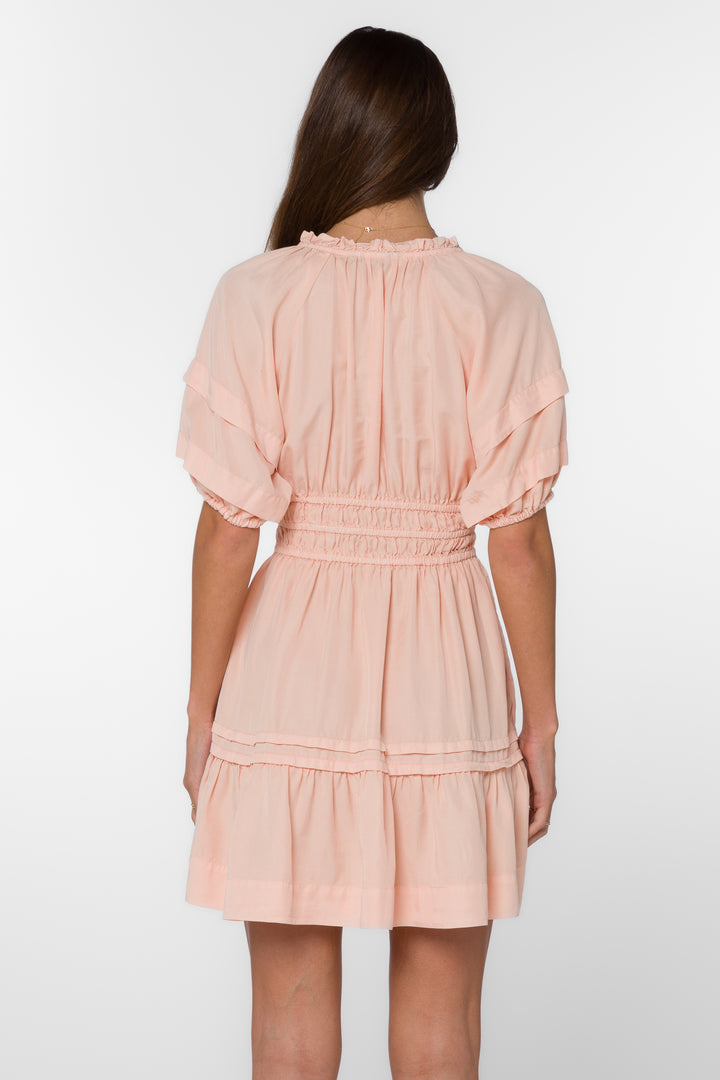 Donna Pink Sand Dress - Dresses - Velvet Heart Clothing