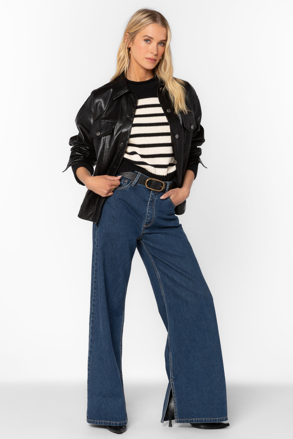 Echo Black Jacket - Jackets & Outerwear - Velvet Heart Clothing